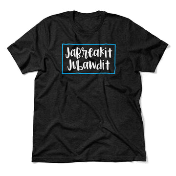 Jabreakit Jabawdit Men/Unisex T-Shirt in Heather Black color